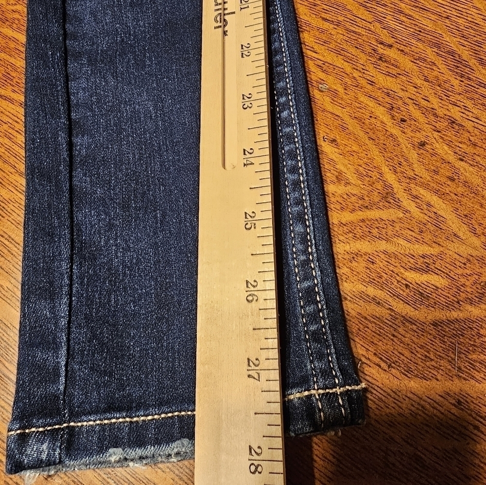 Vigoss High Rise Skinny Luxe Stretch Jeans Women's Size 24 L 28 NWT - Picture 4 of 13